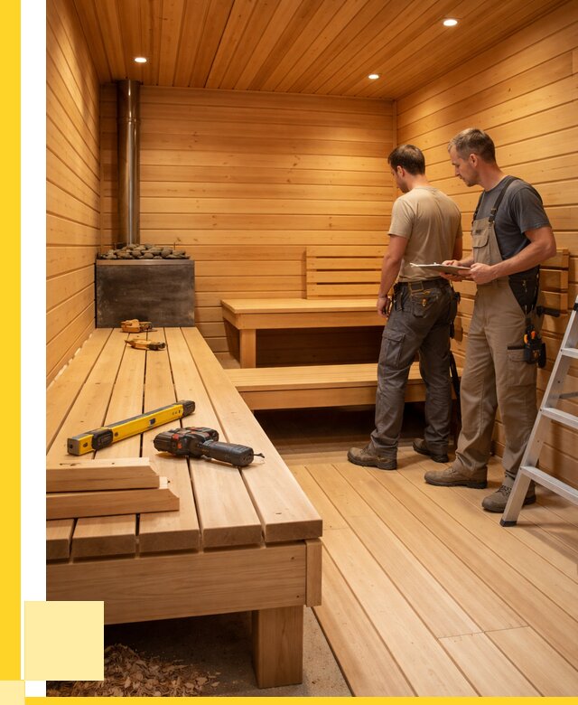 Отделка бань и саун в Киржаче по цене от 4640 р. | ЭриданКрж