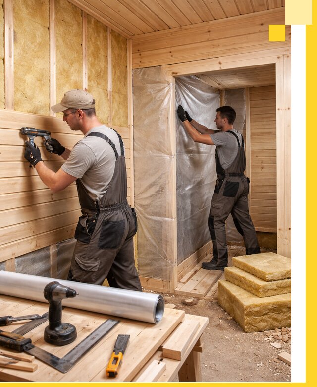 Бани под ключ в Киржаче с проектом и полным монтажом