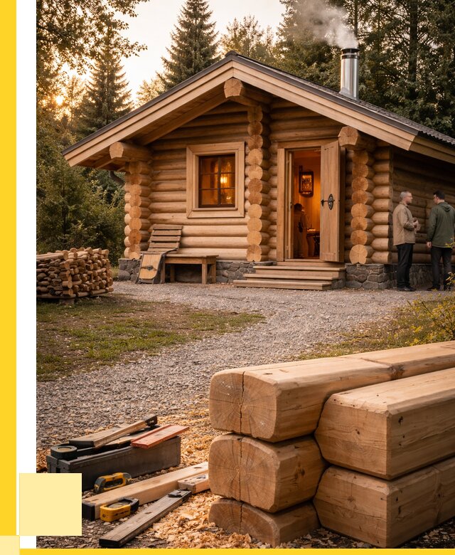 Строительство бань и комплексов в Киржаче от 463950 р.| ЭриданКрж