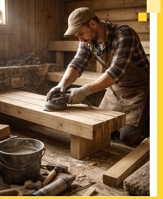 Ремонт бань под ключ в Киржаче с гарантией качества и сроков