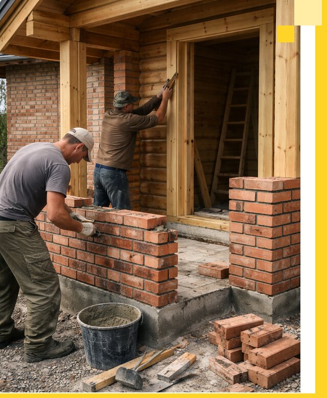 Строительство кирпичных бань под ключ в Киржаче с гарантией качества