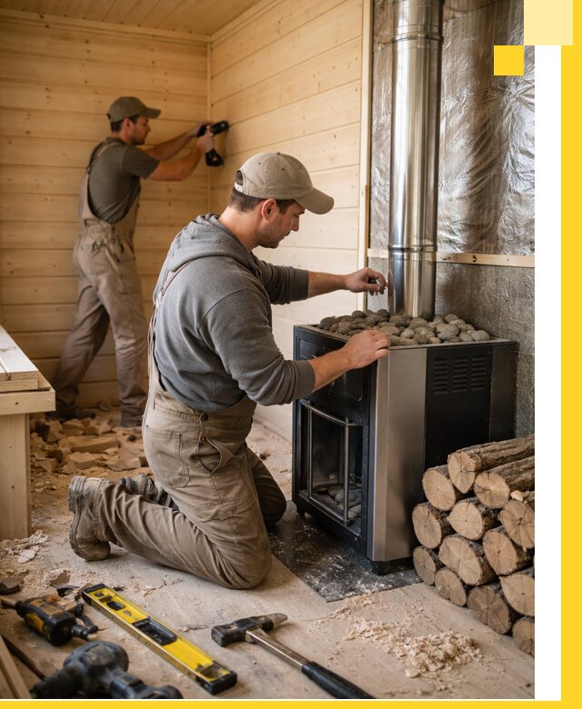 Строительство деревянных бань под ключ в Киржаче проекты и монтаж