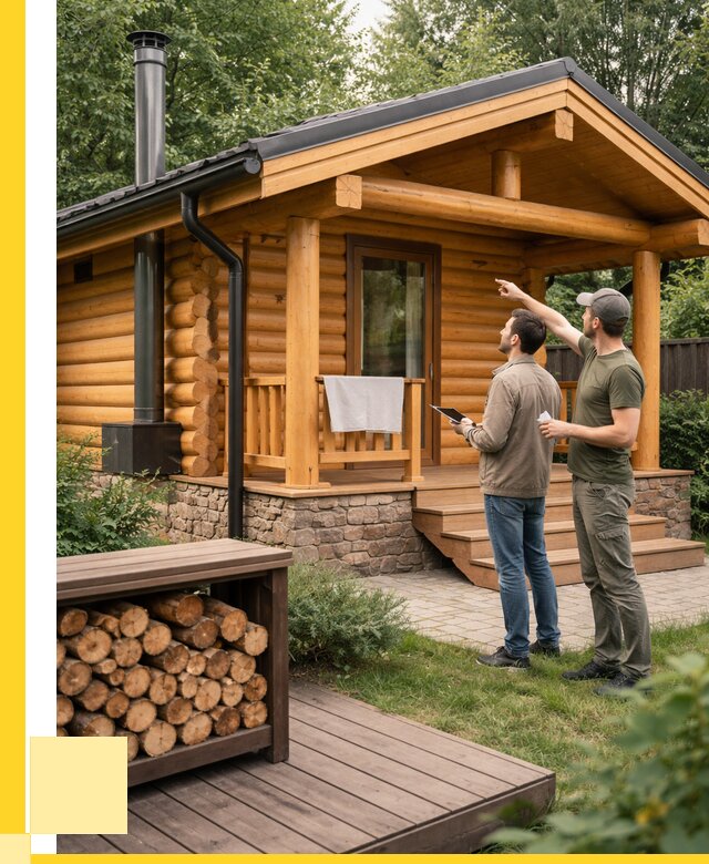 Бани для дачи под ключ в Киржаче от 257750 р. | ЭриданКрж