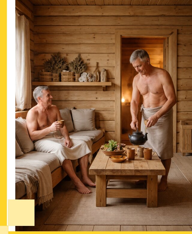 Бани с комнатой отдыха под ключ в Киржаче от 463950 р. | ЭриданКрж