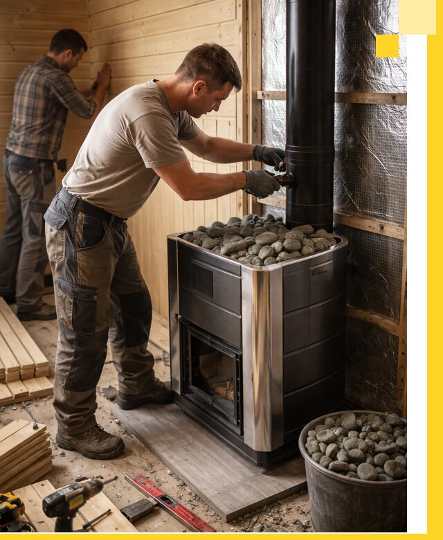 Проектирование и строительство парилок для бани в Киржаче под ключ