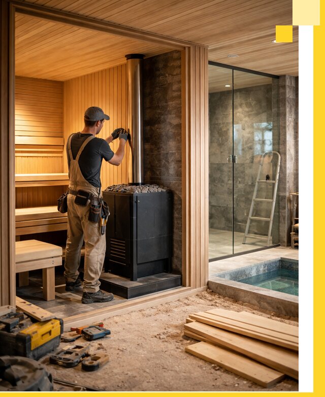 Полное строительство банных комплексов под ключ в Киржаче