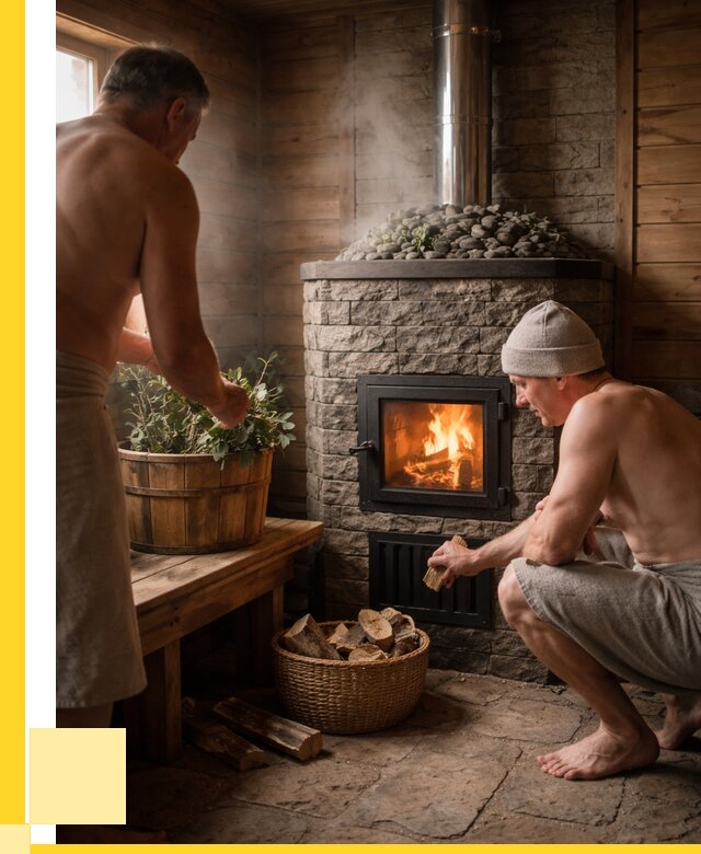 Банные печи под ключ в Киржаче от 46395 р. | ЭриданКрж кирпичная