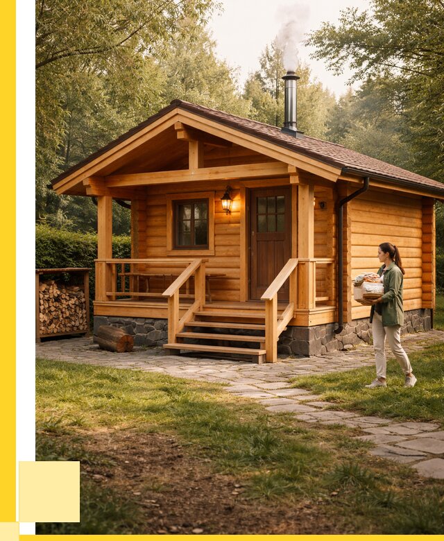 Купить баню под ключ в Киржаче от 670150 р. | ЭриданКрж