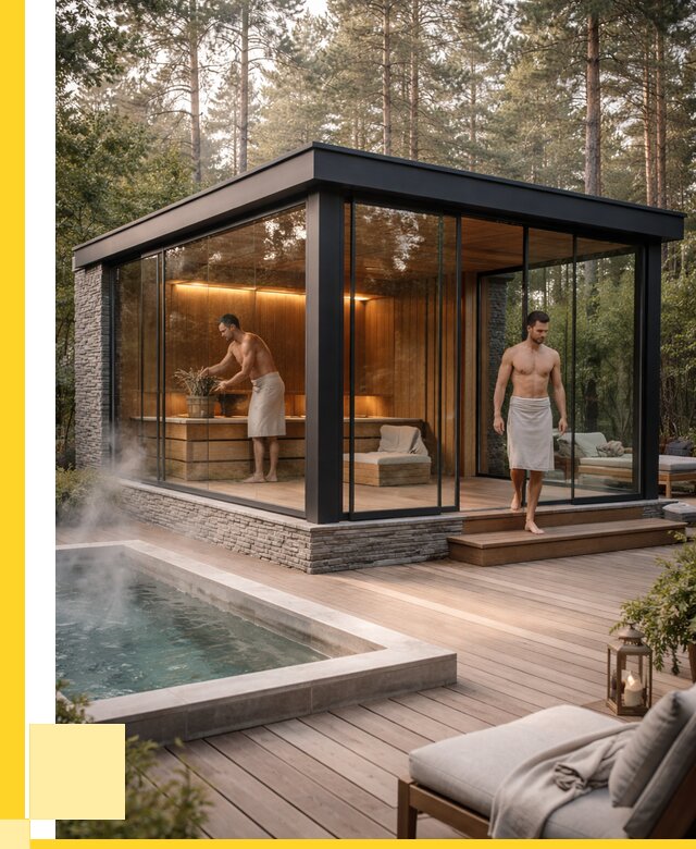 Стеклянные бани и двери в Киржаче от 463950 р. | ЭриданКрж