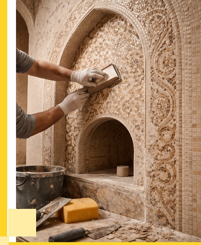 Мозаика для хамама в Киржаче под ключ от 5155 р. | ЭриданКрж