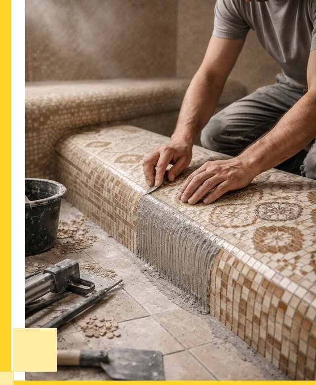 Плитка для хамама под ключ в Киржаче от 3609 р. | ЭриданКрж