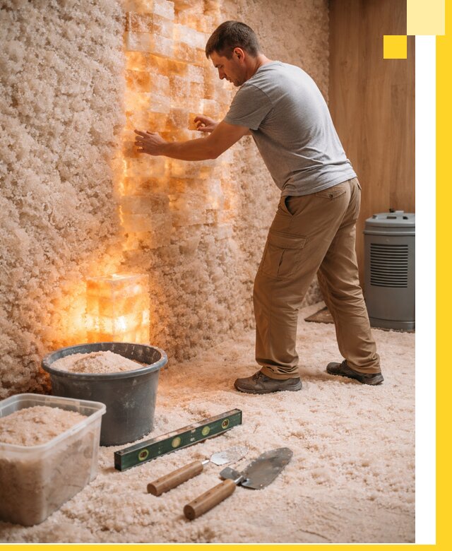 Проектирование и монтаж соляных комнат в Киржаче под ключ